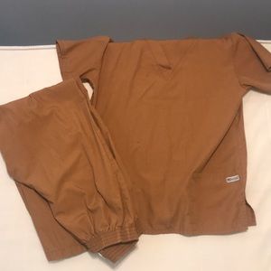 Set of women’s scrubs